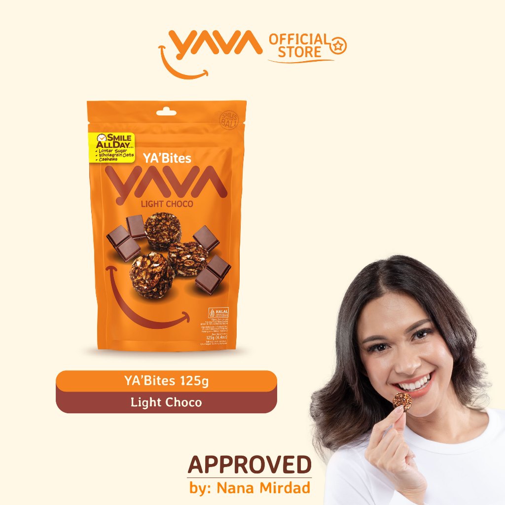 

YAVA YA'Bites Light Choco 125g