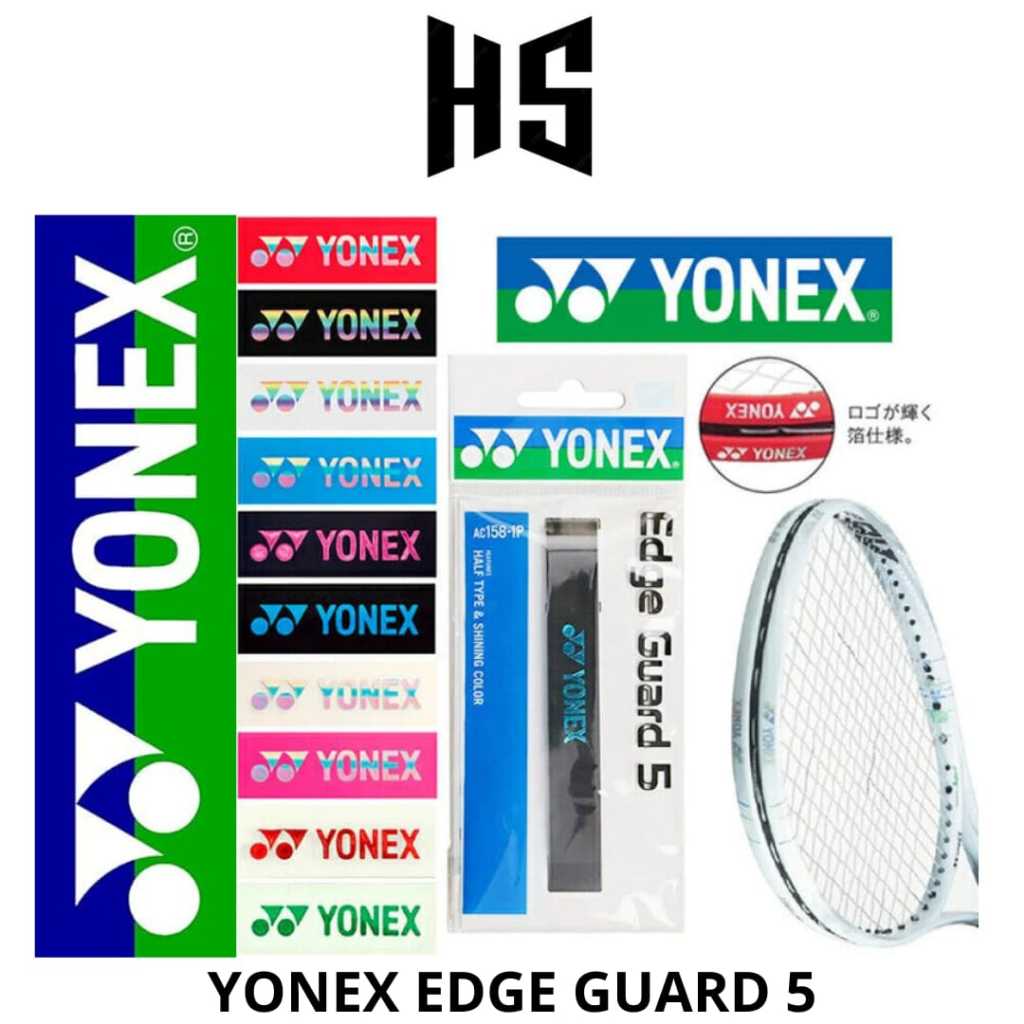 Yonex edge guard 5 pelindung raket Grommet tennis original Japan