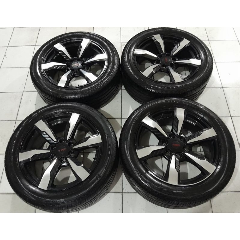 Velg pelek variasi mobil Second murah  rep Trd  Ring 20 untuk fortuner Hilux ford everest Ranger
