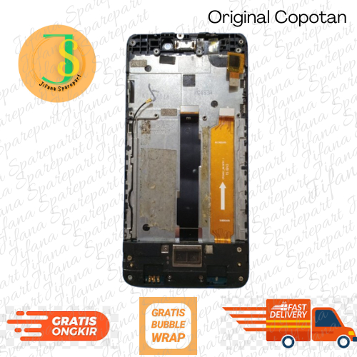 Lcd Coolpad Fancy 3 E503 Mulus Tidak Retak Frame Lurus + Buzzer + Antena + Flexible Board + Speaker 