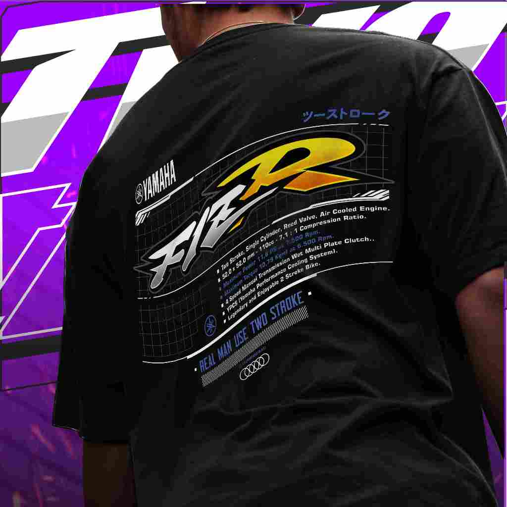 Kaos F1ZR FIZR Two Stroke Original Realspeed Indonesia