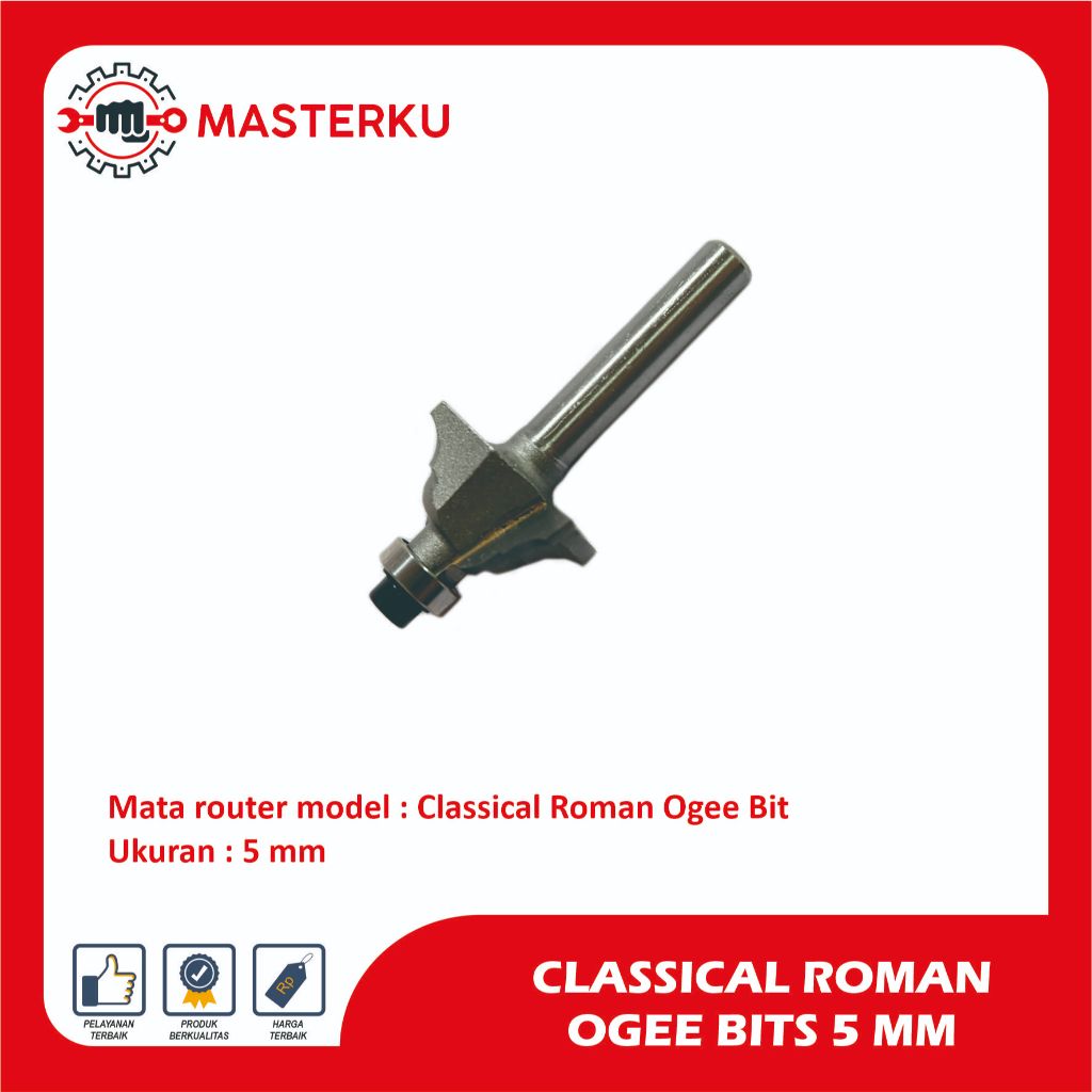 Classical Roman Ogee Bit/ Mata Router/Mata Profil