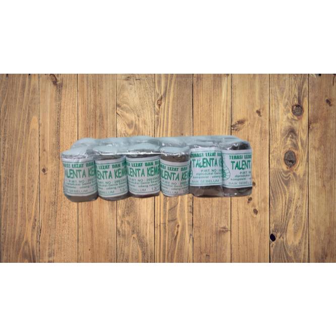 

TERASI UDANG REBON TALENTA KEMBAR 19 g X 12 pcs
