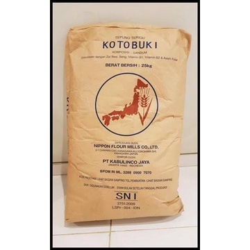 

JKL Kotobuki Tepung Teru Protein Rendah Jepang Repack 1Kg