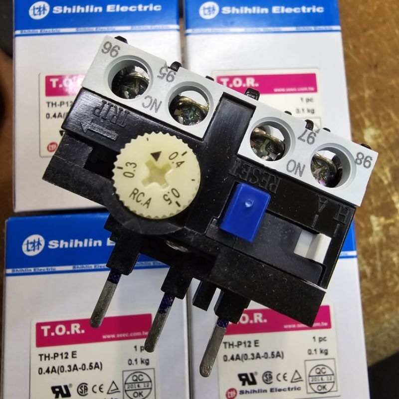 OVERLOAD TH-12PE 0,25 - 18A SHIHLIN THP12 OVERLOAD ORIGINAL