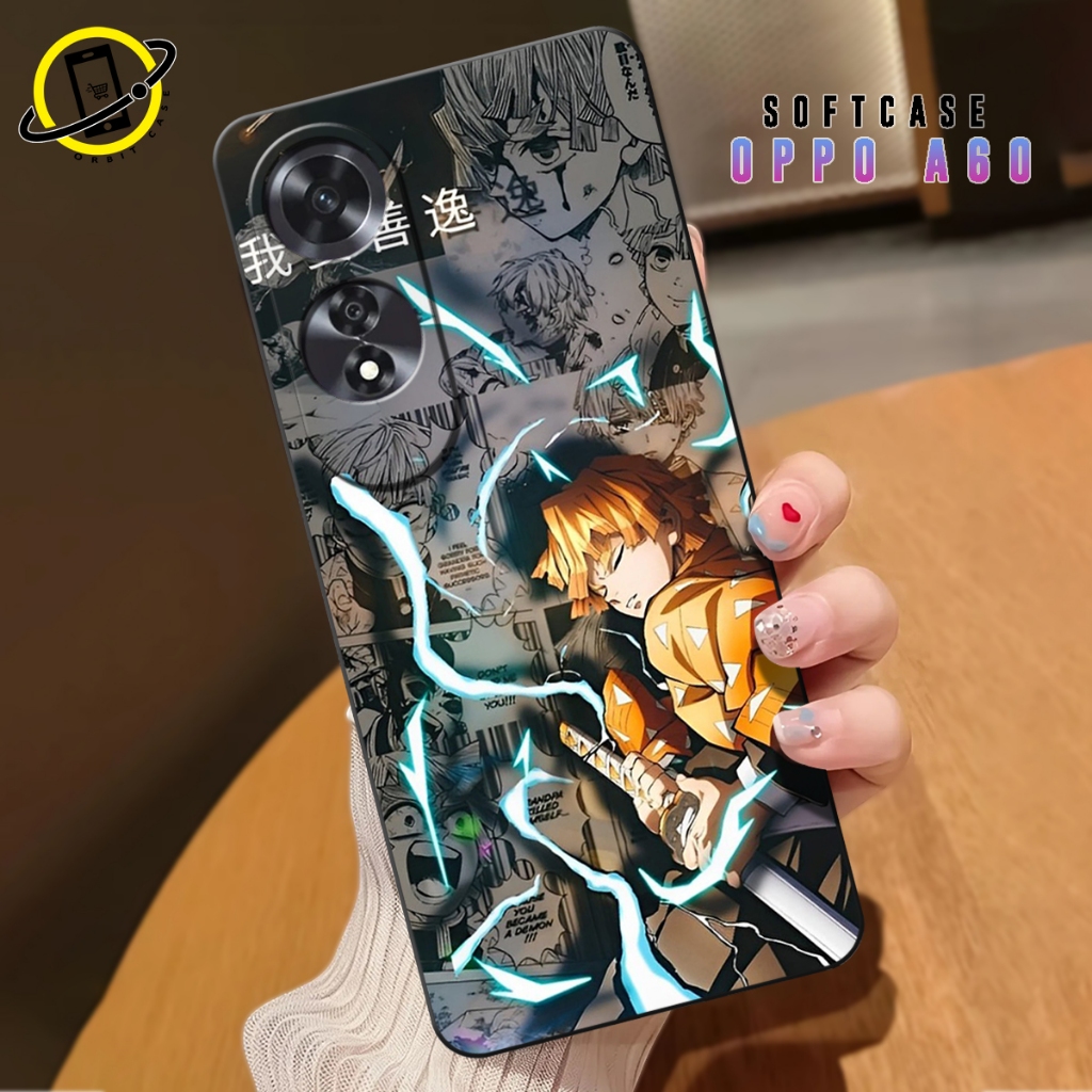 Orbit - Softcase Untuk OPPO A60 Terbaru - Motif Desain Premium 2025 - Case Protect Camera - Case Hp 