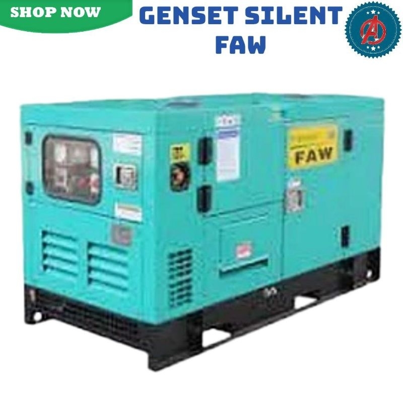 Genset Silent FAW FM25SS ( 22.5 KVA, 18 KW, 1 Phase ) - Genset Silent FAW