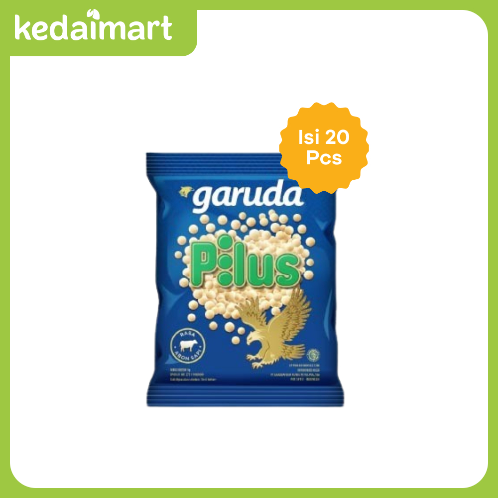 

Garuda Snack Pilus Rasa Abon Pack Isi 20 x 7 Gram