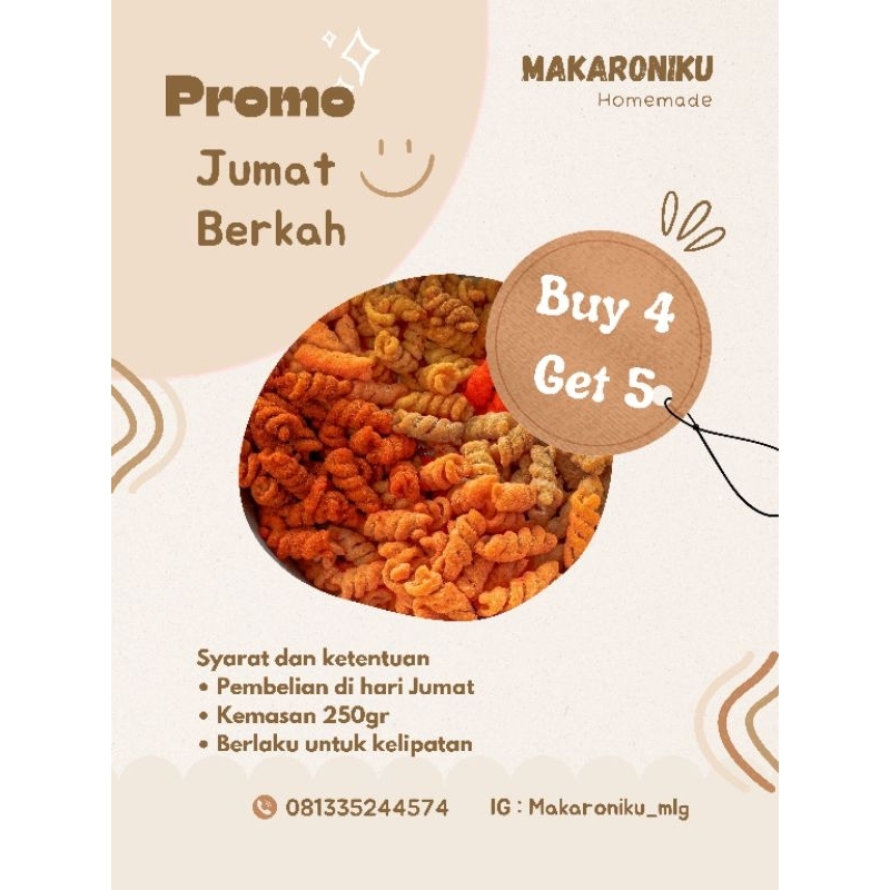 

MAKARONI PROMO JUMAT BERKAH