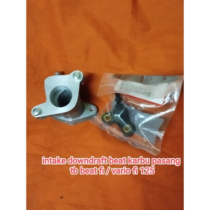 intake downdraft  beat karbu pasang tb beat fi
