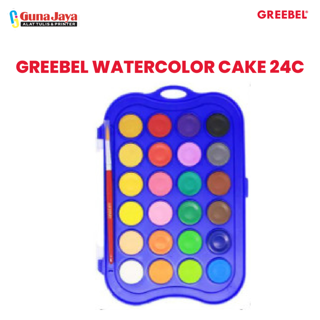 

GREEBEL WATERCOLOR CAKE 24C