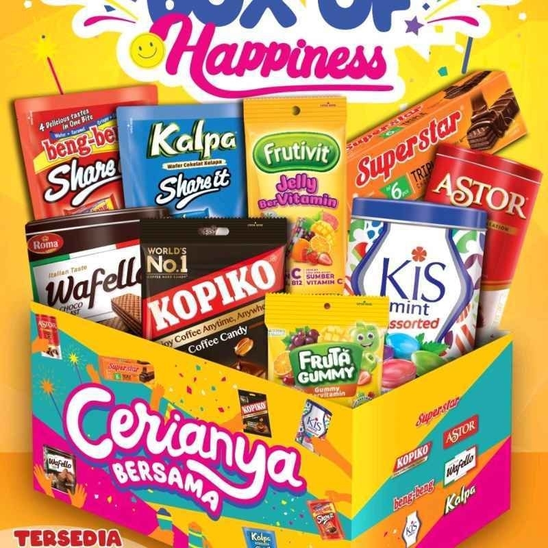 

Box Of Happiness Mayora Paket Parcel / Hampers Lebaran