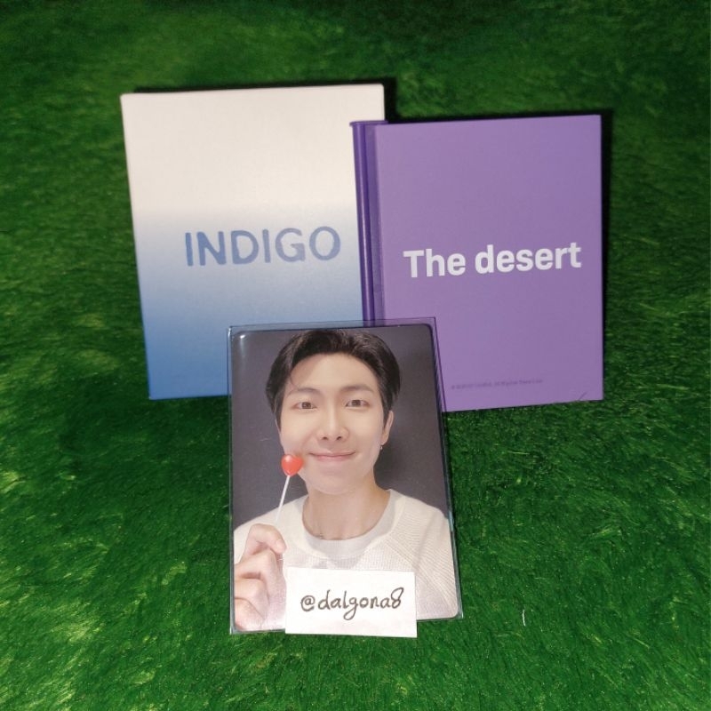 Official Photocard BTS RM Merch box 16 namjoon indigo frame