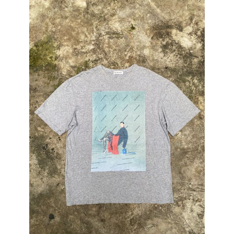 KAOS BALENCIAGA SECOND MURAH