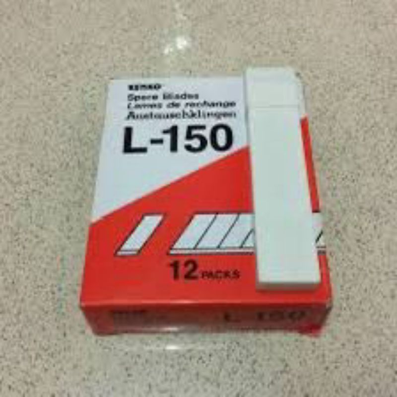

ISI CUTTER BESAR L-150 JOYKO REFILL CUTER KECIL A-100 MATA PISAU PER TUBE