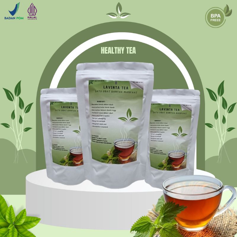 

Lavinta Teh Herbal Dengan Kandungan Bahan Herbal Organik (7 kantong teh)