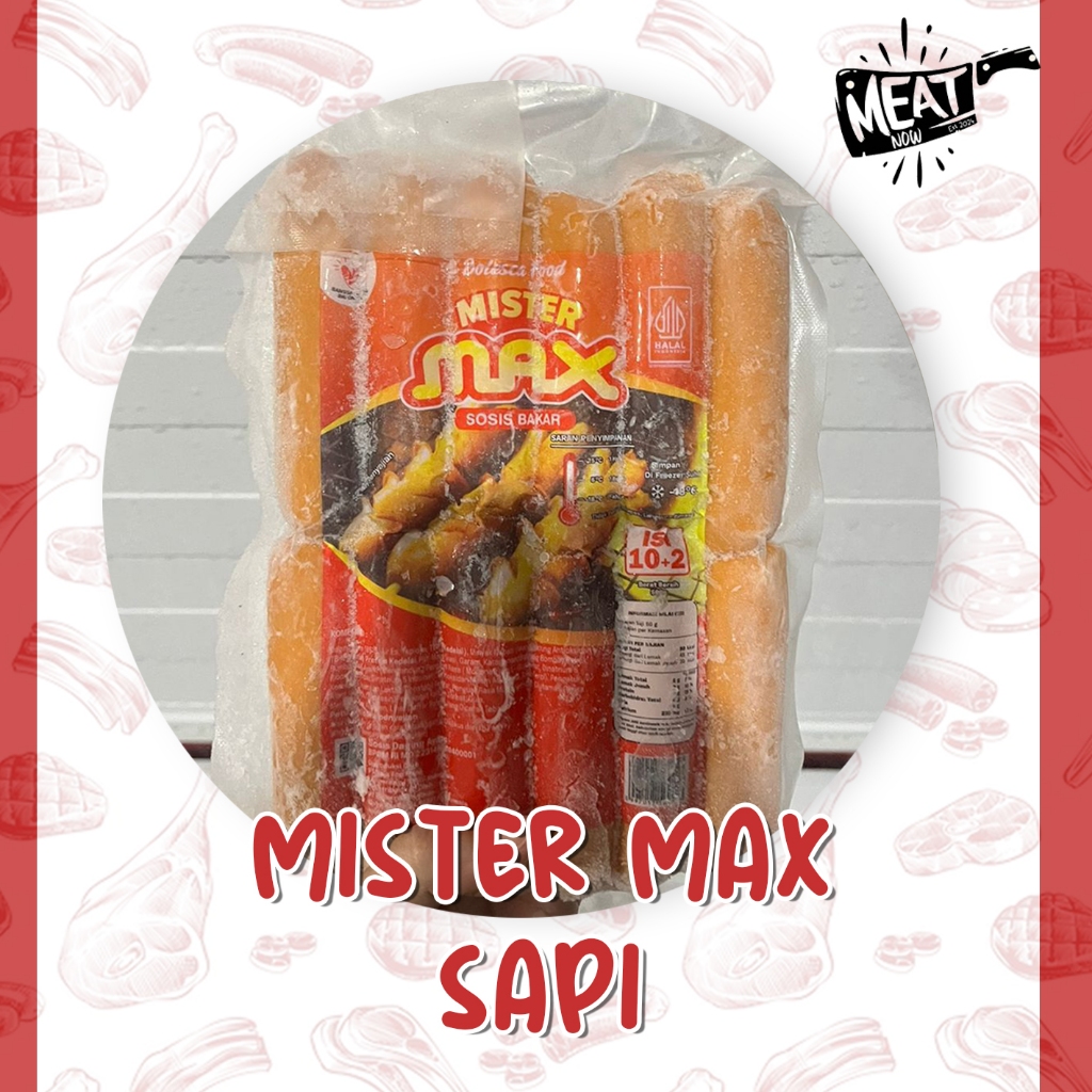 

Mister Max Sosis Sapi Bakar