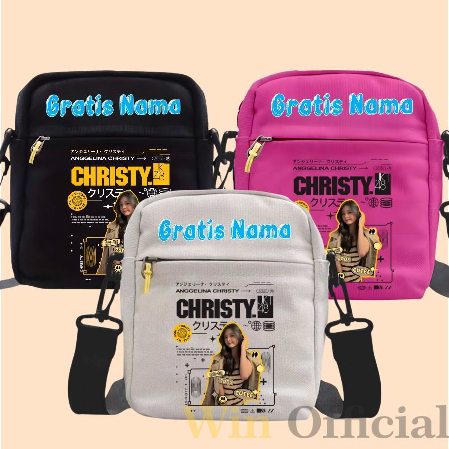 Tas Selempang Jkt48 Christy Selempang Sekolah Jkt48 Christy Gambar JKT48 Murah Selempang Kekinian