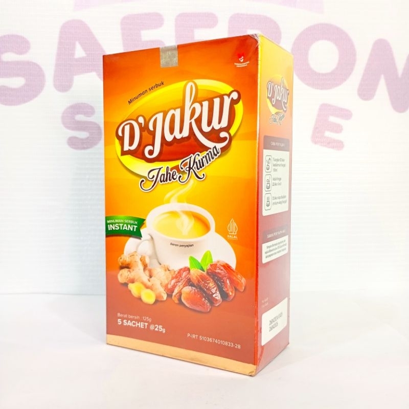 

DJakur Jahe Kurma Isi 5 Sachet| Minuman herbal