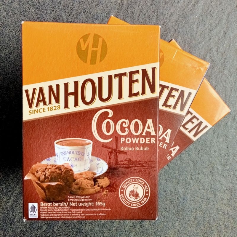 

Coklat Bubuk Cocoa Powder Van Houten 165gr ( Pcs ) [ Original ]