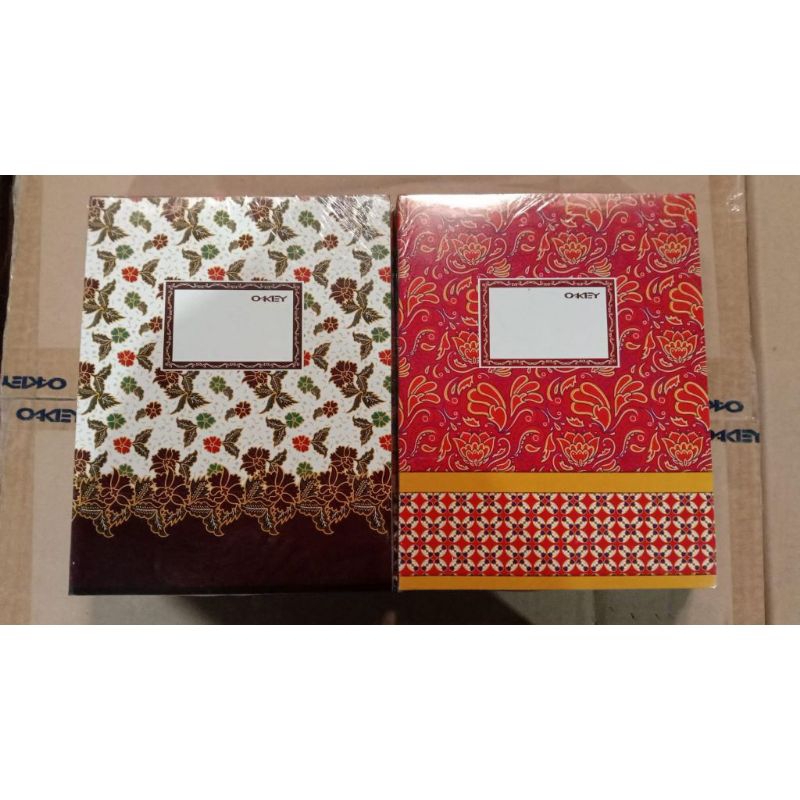 

Okey Buku Tulis Batik 38lembar