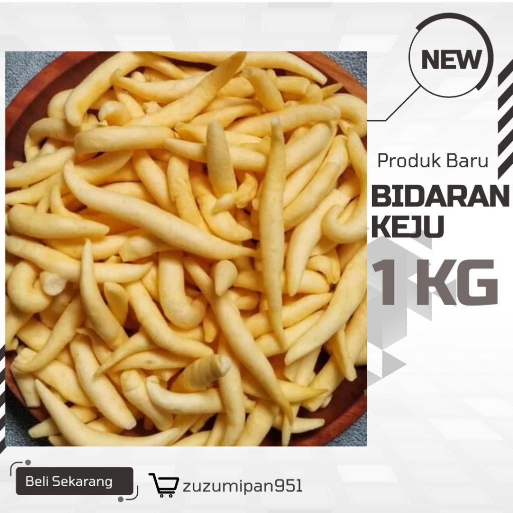 

Rasakan Kenikmatan Tiada Tara dengan Bidaran Keju Premium|Bidaran Keju Kemasan 1Kg