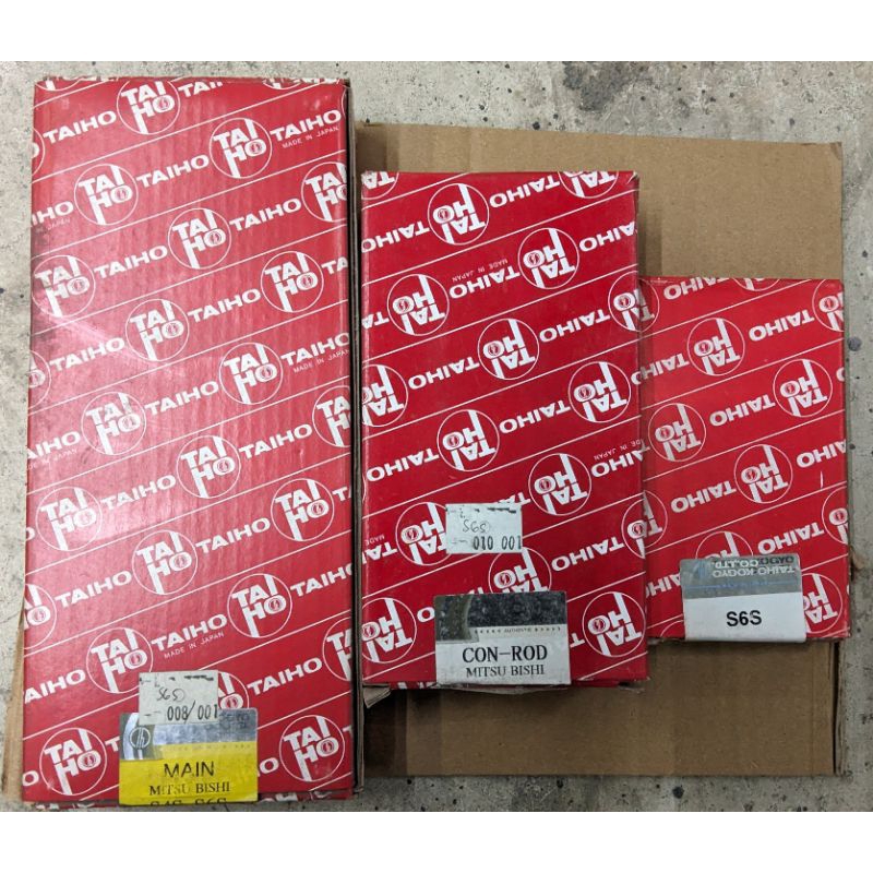 Bearing 1 set Metal jalan, metal duduk dan metal bulan uk STD Forklift Mitsubishi s6sgr