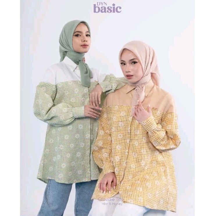DYN - Claudie Top DYN BASIC Atasan Kemeja Wanita DYN CLOTHINGLINE