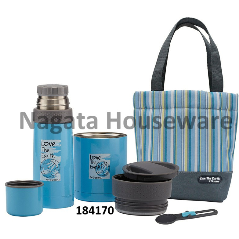Termos Sup Stainless / Termos Sop Kuah Stenlis / Soup Jar Zebra / Happy Meal Vacum Set Zebra 184170