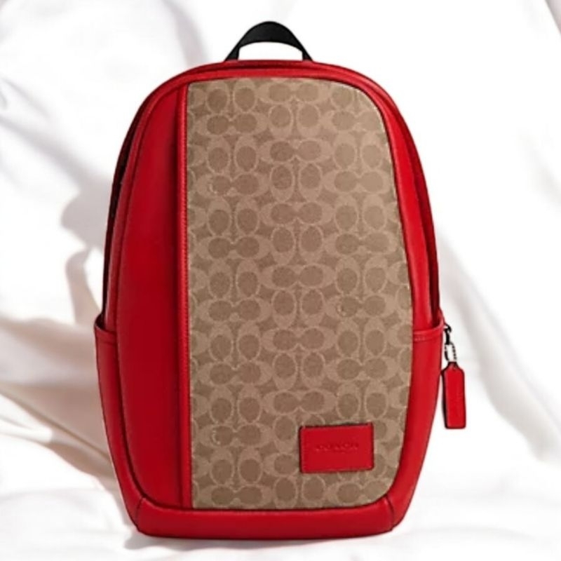 COACH EDGE BACKPACK IN SIGNATURE CANVAS [ ORIGINAL AUTHENTIC  ]