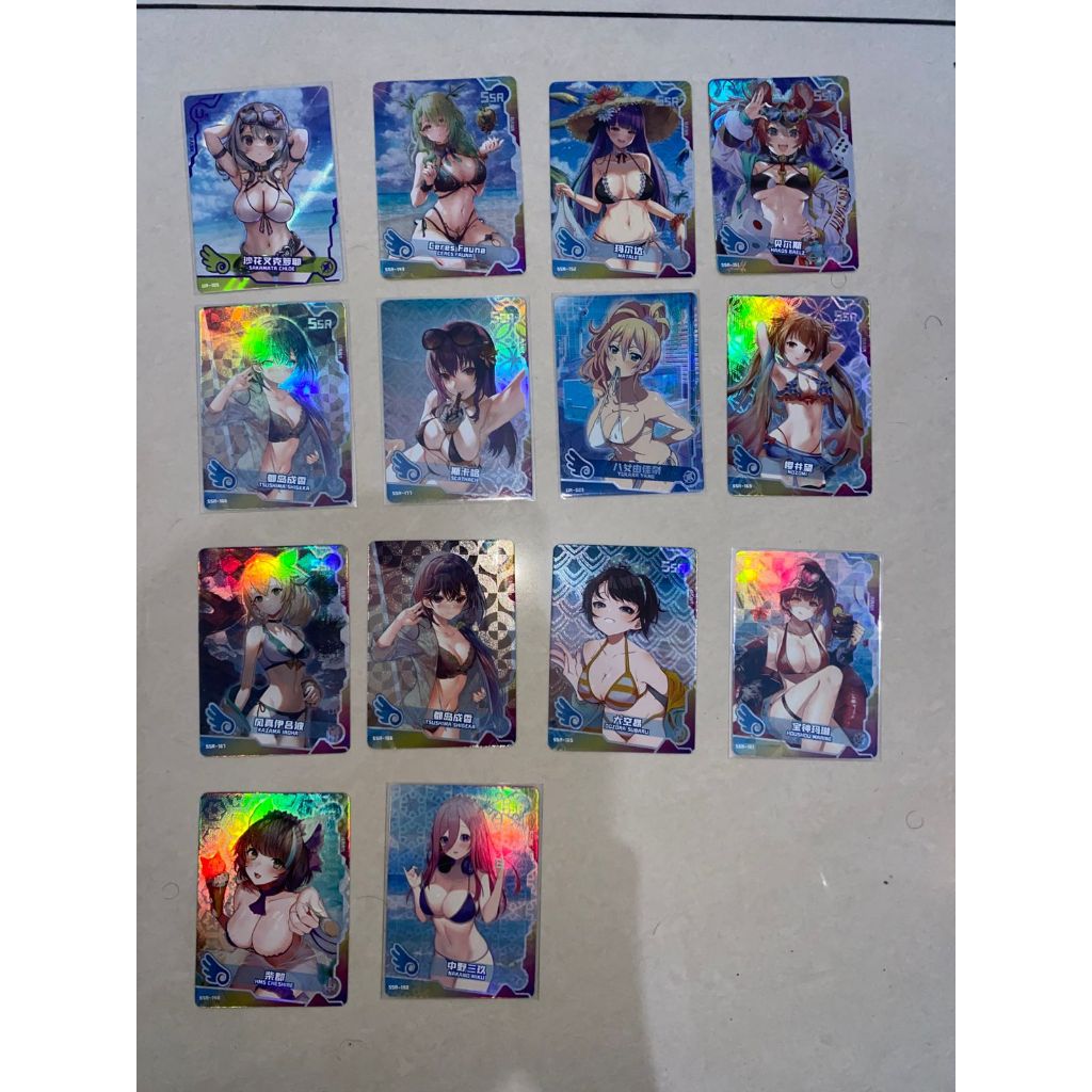 Goddess Story TCG Card Collection / TCG Goddess Story Card Eceran