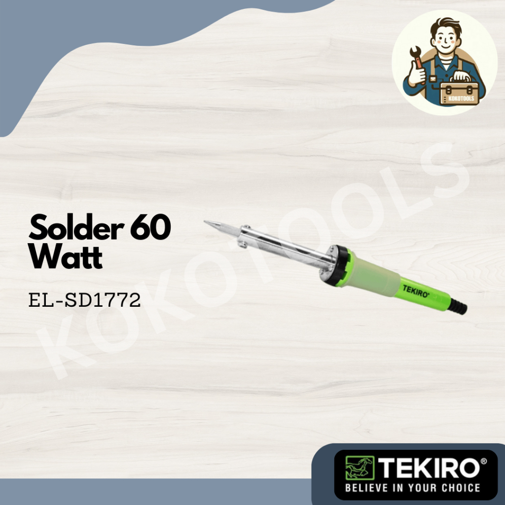 Solder Soldering Iron 60 Watt Tekiro