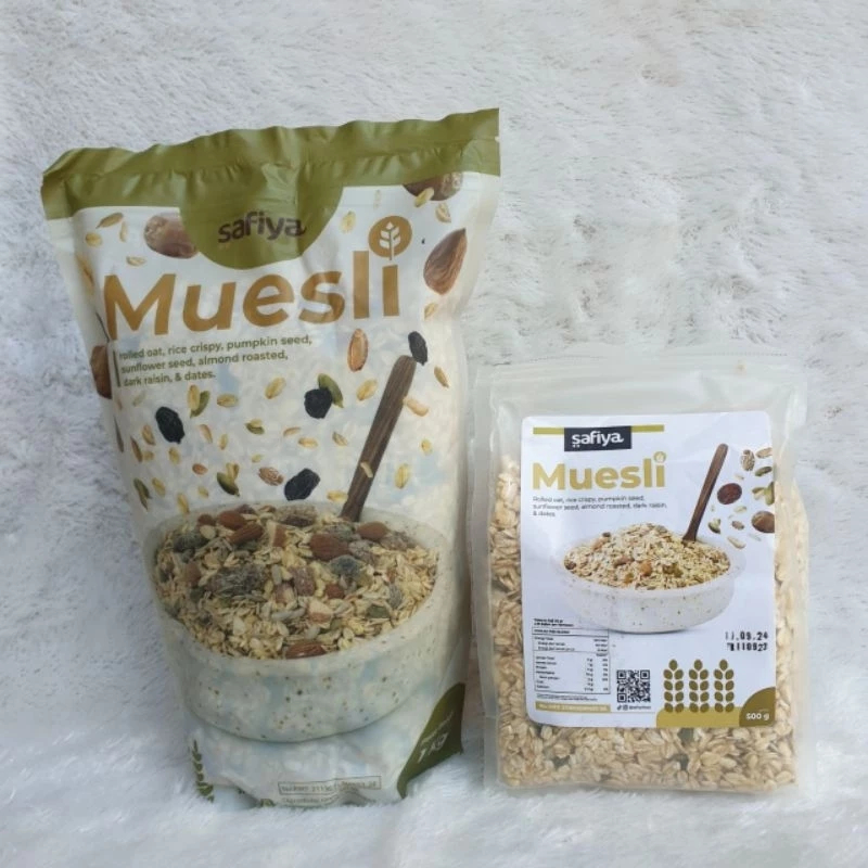 

Muesli Sereal Makanan Sehat | Oat | Granola | Kacang-Kacangan, Biji-Bijian Membuat Kenyang Lebih Cepat dan Lebih Lama