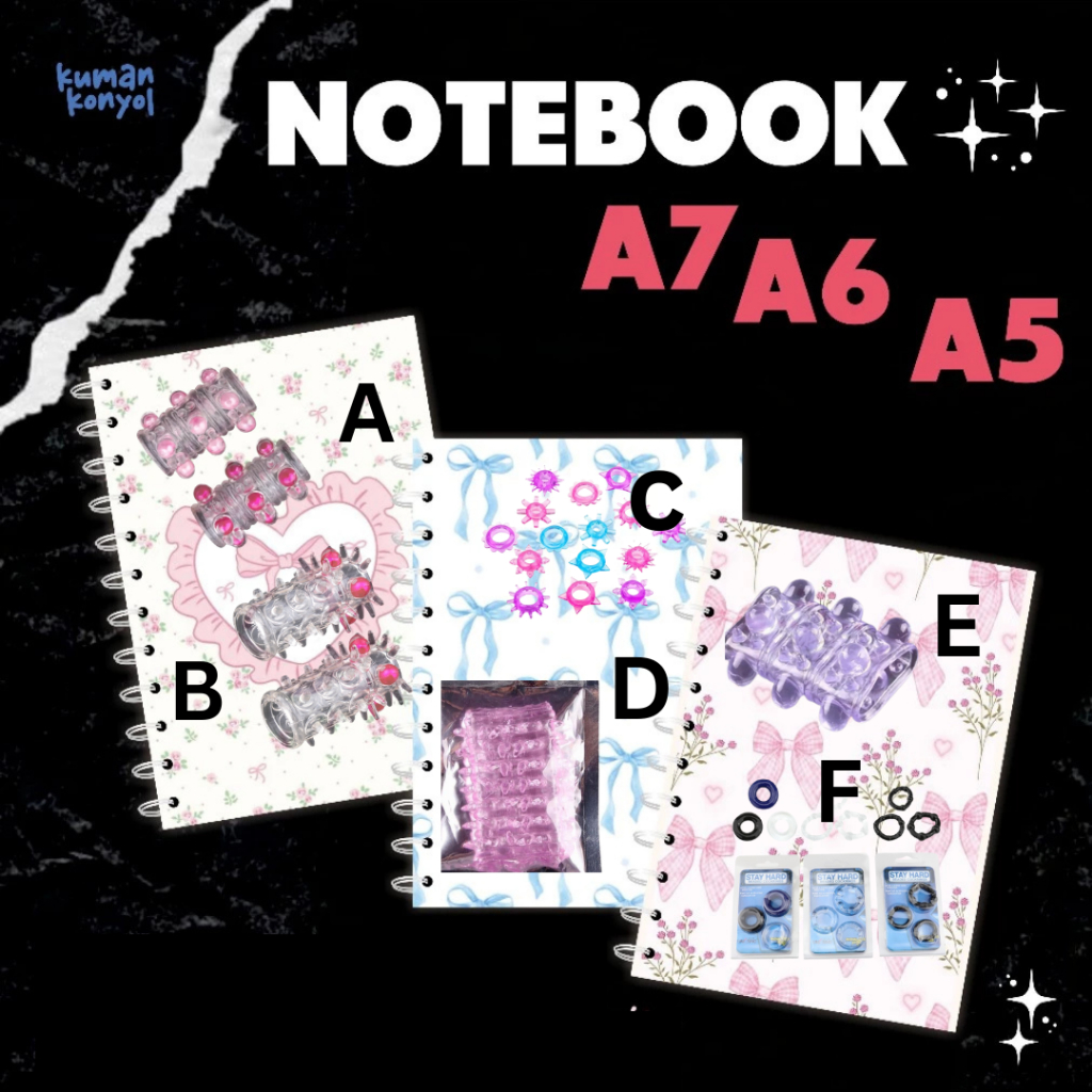 

BUKU COQUETTE - NOTE BOOK A5 A6 A7 BUKU TULIS AESTHETIC BUKU MINI