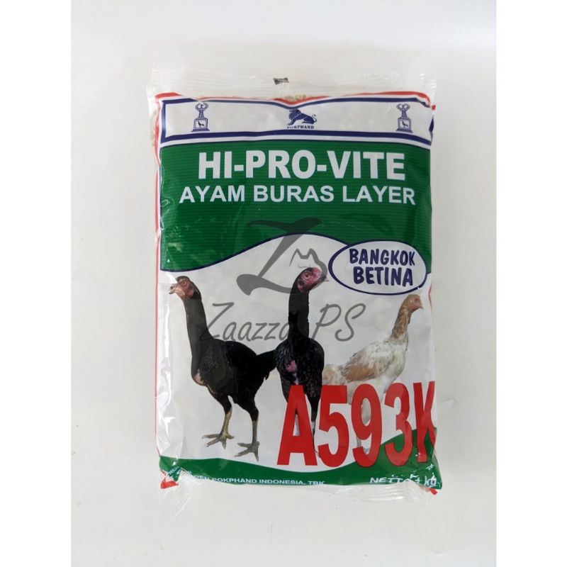 Pakan Ayam 593 Pur Ayam Bangkok Betina A593K