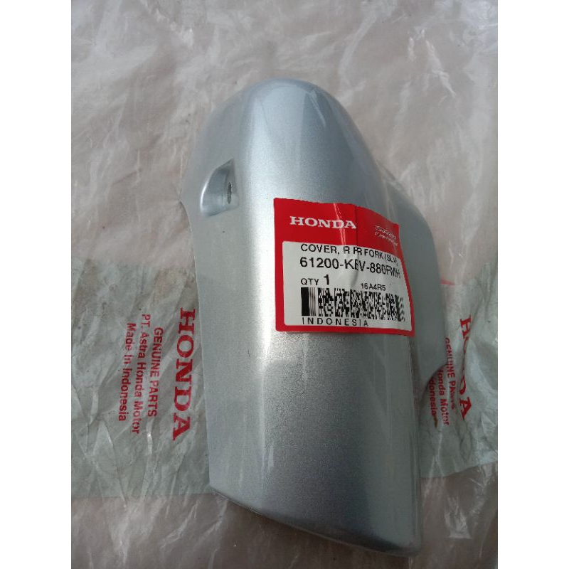 kupingan spakbor depan cover spakbor depan tutup sok depan kanan Honda Supra SupraX SupraV supraXX s