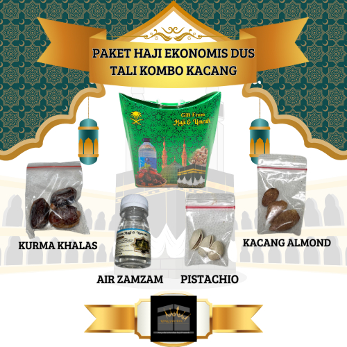 

OLEH-OLEH HAJI DAN UMROH PAKET HAJI EKONOMIS DUS TALI KOMBO KACANG