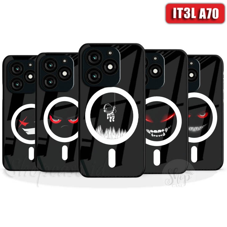 [KC02] Softcase Glass Itel A70 case glossy Itel A70 Case Itel A70 case Itel A70 kesing Itel A70 soft