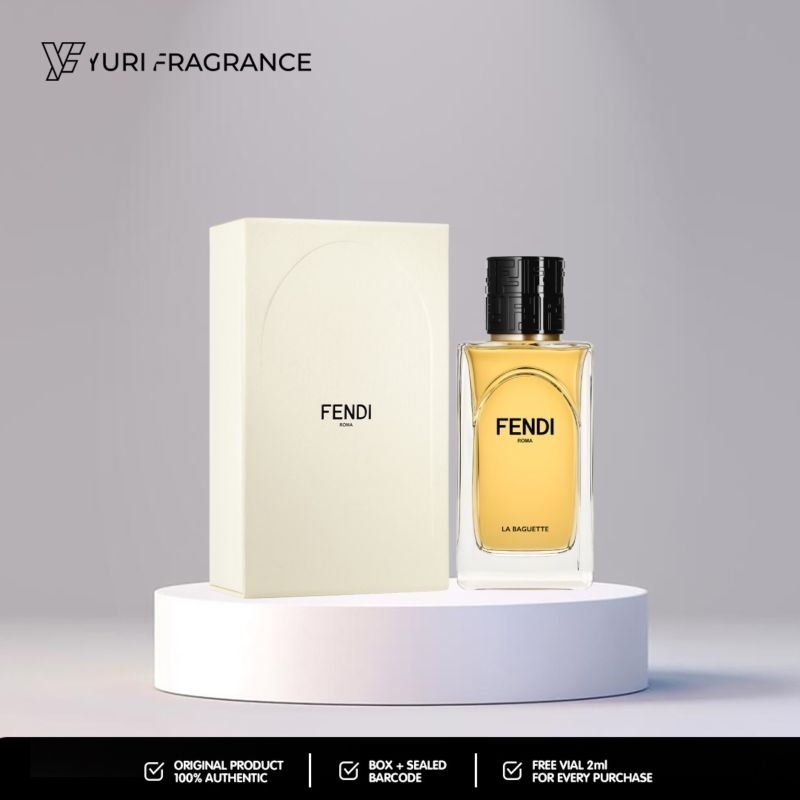 Fendi La Baguette EDP 100ml Original Box Segel Lengkap