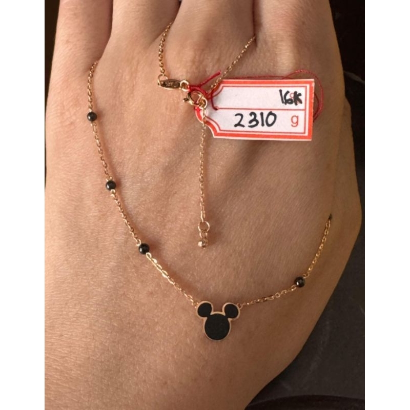 Kalung emas 70 mickey jedar