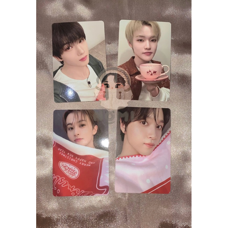 PC Pink Christmas nct dream Mark Haechan Chenle Jisung