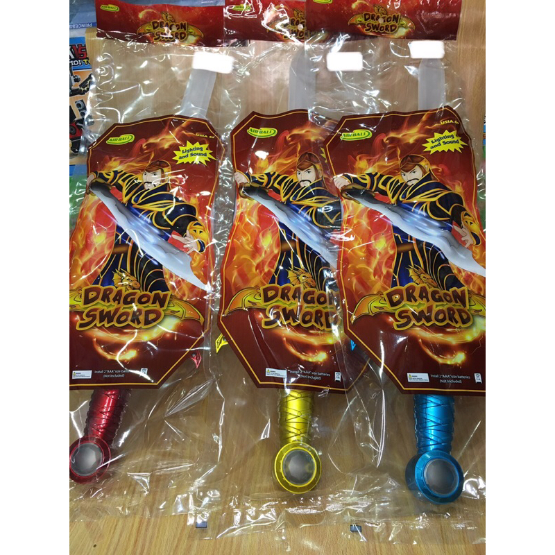 MAINAN PEDANG / PEDANG NAGA NYALA / MAINAN ANAK ANAK