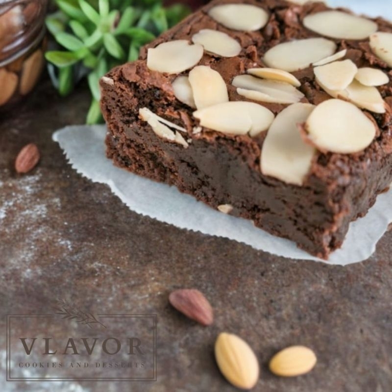 

Chewy Dark Chocolate Brownies