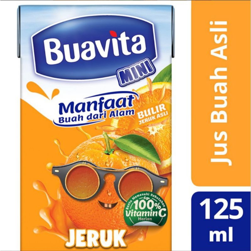 

Buavita Mini Jus Buah Asli Jeruk 125 ml