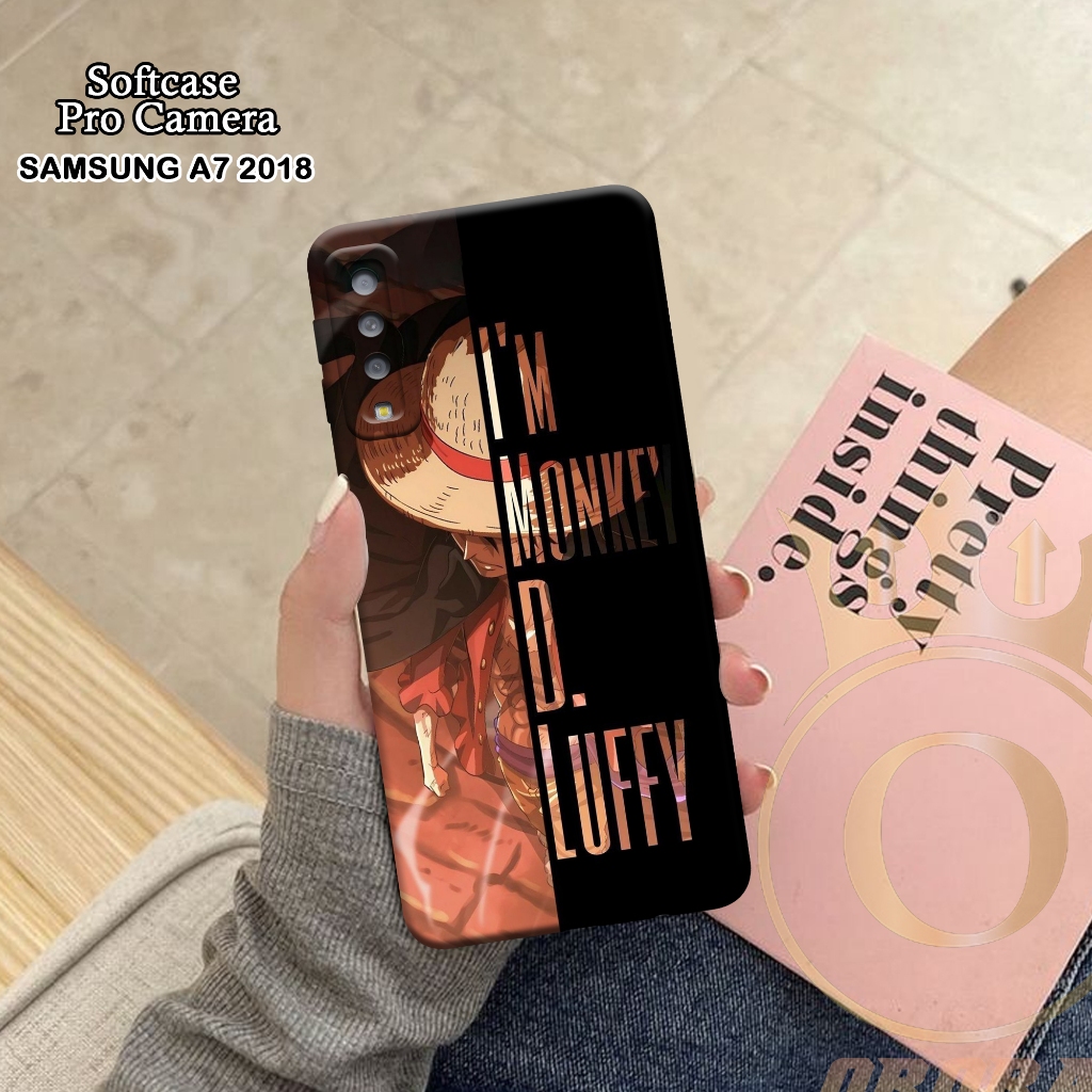 Softcase Samsung A7 2018 - ORORA - Casing Samsung A7 2018 - Motif case Anime - softcase Samsung A7 2