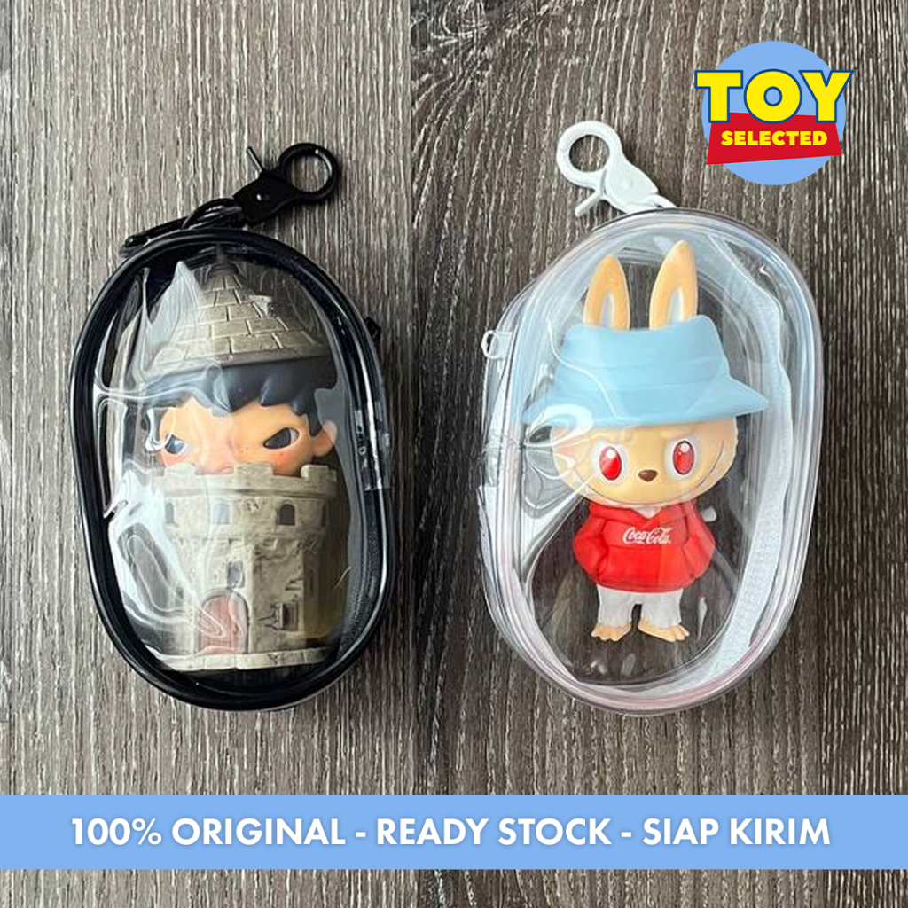 Keychain Gantungan Kunci Pouch Popmart Hirono | Skullpanda | Molly | Sonny angel