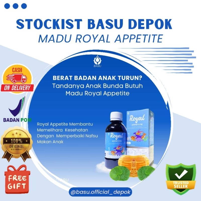 

MADU ANAK ROYAL APPETITE 1000%ORIGINAL