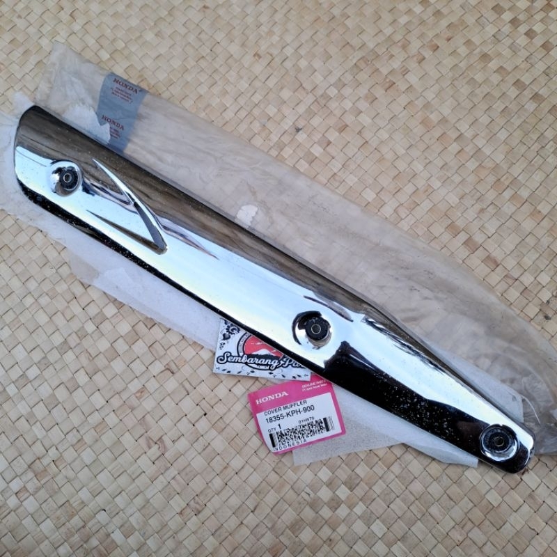 COVER TAMENG KNALPOT HONDA KARISMA 125  SUPRA X 125 ORIGINAL AHM