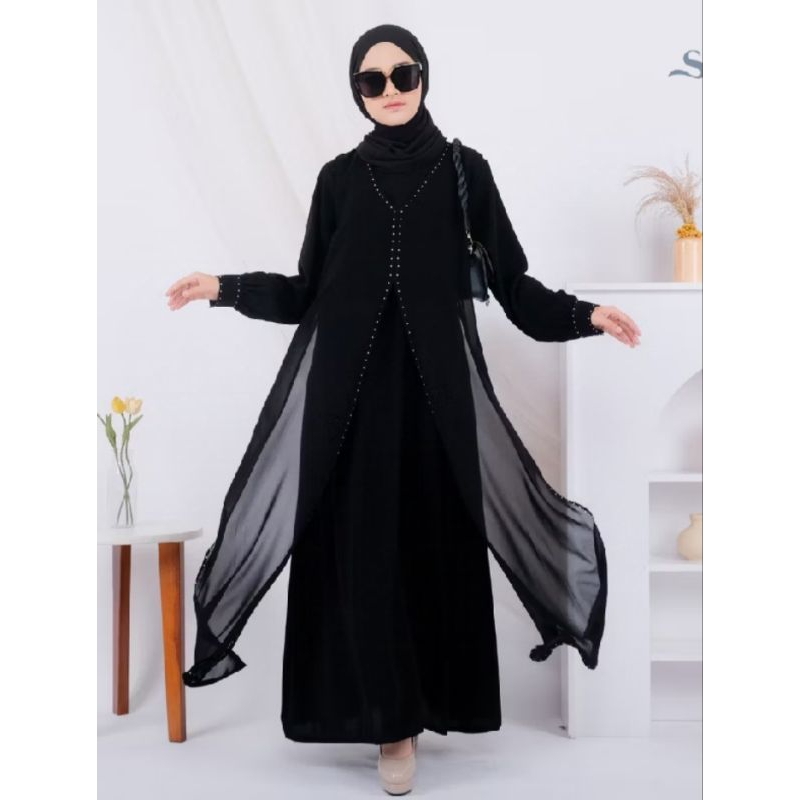 GAMIS HITAM TURKI | ABAYA