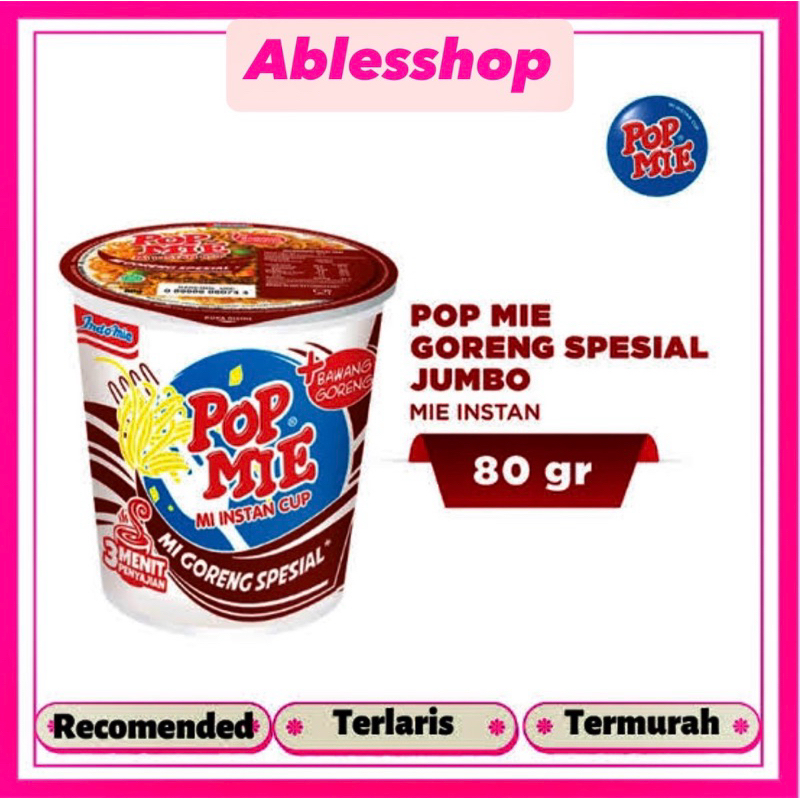 

Pop Mie Goreng Spesial Jumbo 80gr